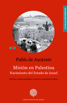 Pablo de Azcrate, Misin en Palestina