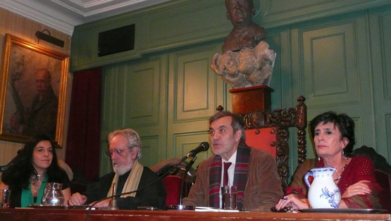 Alicia Arés, Enrique Gracia Trinidad, Emilio Porta y Ana Montojo