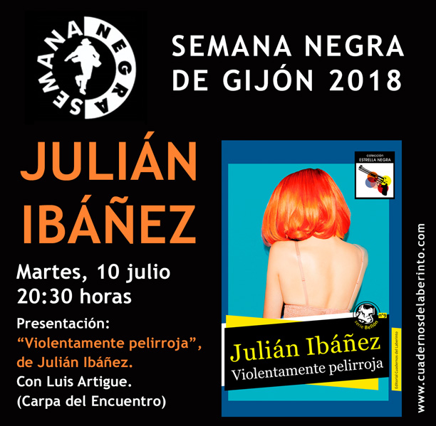 Violentamente pelirroja. Julián Ibáñez