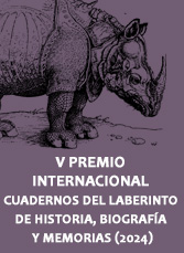 V Premio Internacional Cuadernos del Laberinto de Historia, Biograf&iacute;a y Memorias 2024